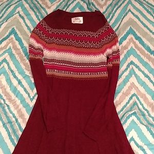 Justice size 12 Sweater dress.